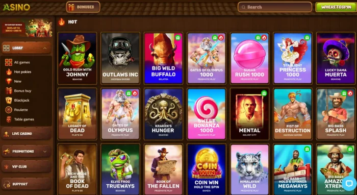 Asino Casino Pokies