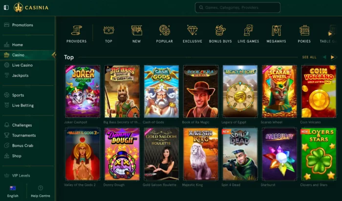 Casinia Casino Slots