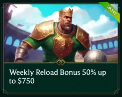 Casinia Casino Sport Reload Bonus