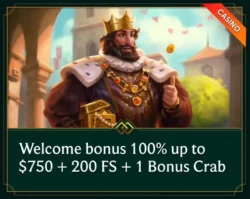 Casinia Casino Welcome Bonus