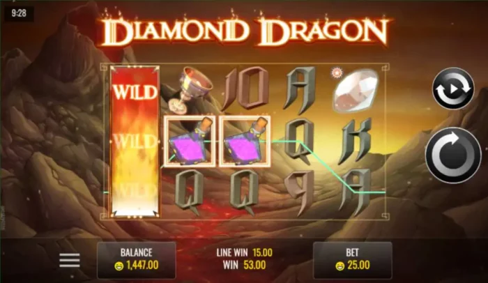 Diamond Dragon Rival Slot Win