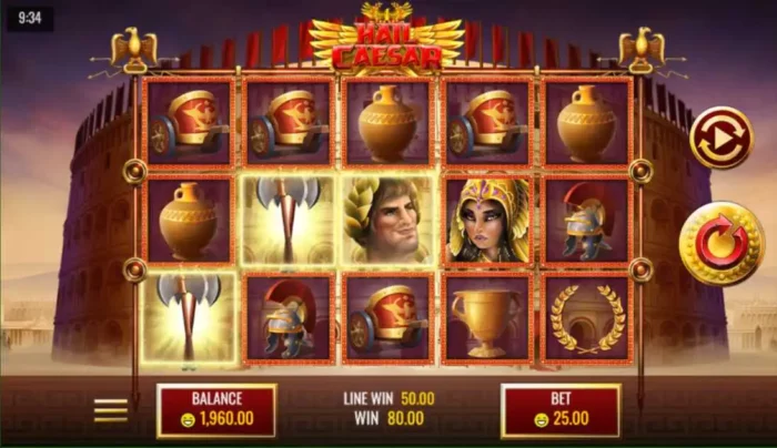 Hail Caesar Rival Slot Content