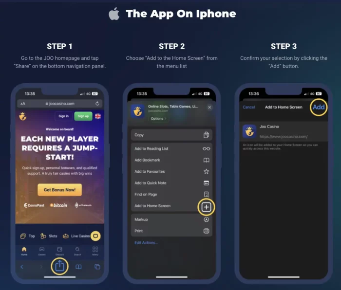 Joo Casino App Ios