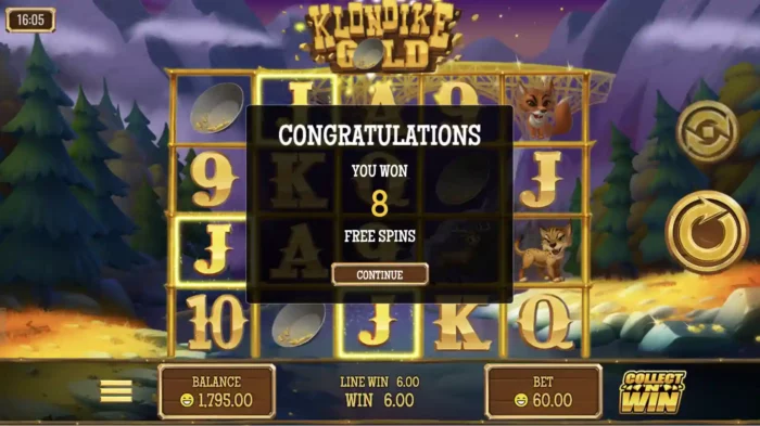 Klondike Gold Rival Slot Free Spins