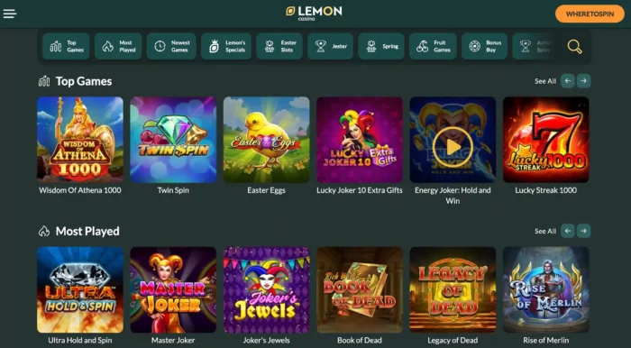Lemon Casino Slots