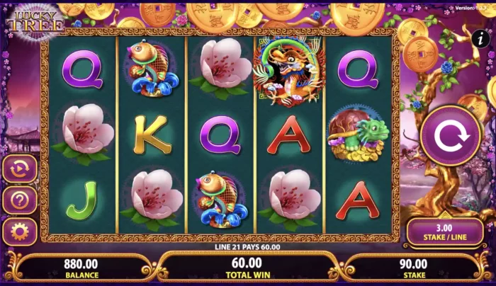 Lucky Tree Bally Slot Content