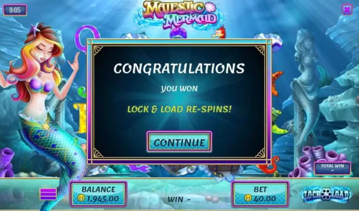 Majestic Mermaid Rival Slot Free Spins