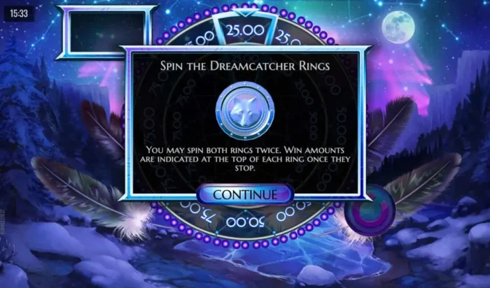 Mythic Wolf Scared Moon Rival Slot Dreamcatcher Feature