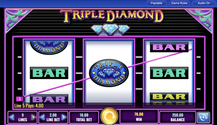 Triple Diamond Igt Slot Win