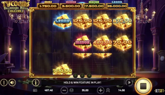 Tycoons Billionaire Bucks Betsoft Slot Free Spins Play